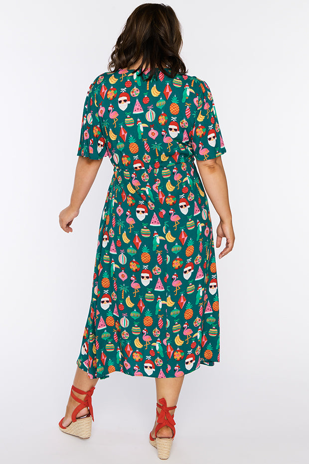 Michelle Christmas Vacation Dress – Christmas Vacation midi dress