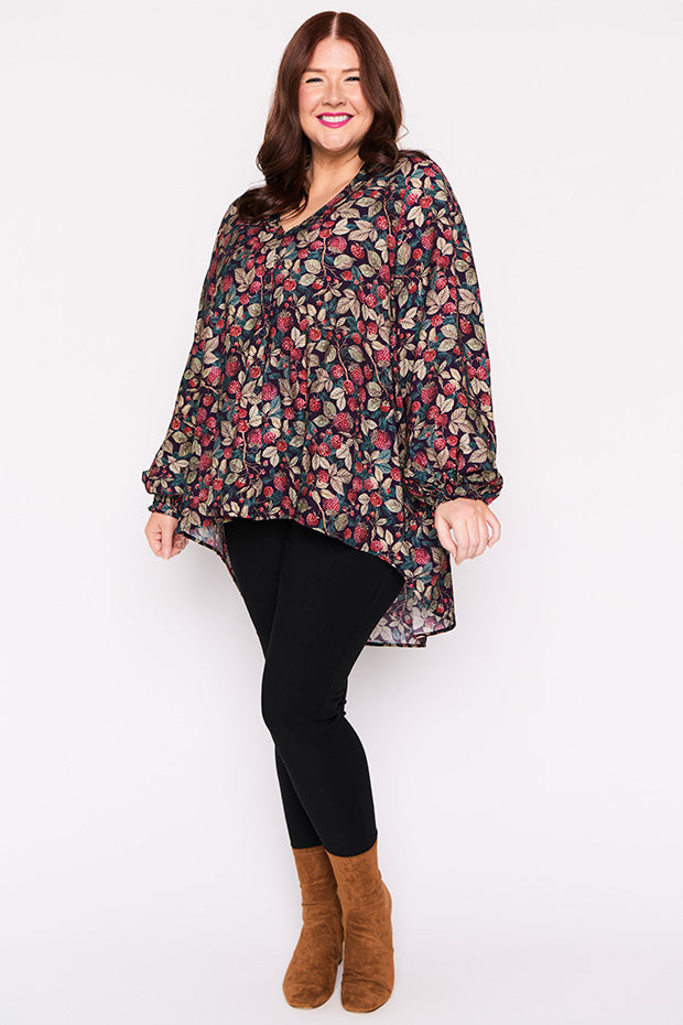 Jillian Raspberry Forest Shirt – Raspberry Forest top