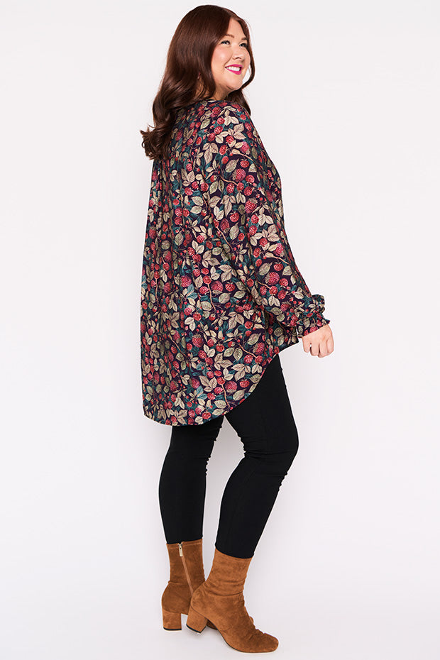 Jillian Raspberry Forest Shirt – Raspberry Forest top