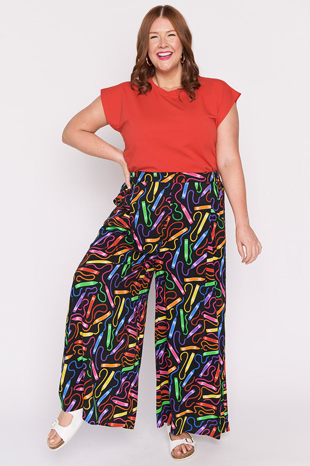 Xane Crazy Crayons Pant – Crazy Crayons wide leg pants