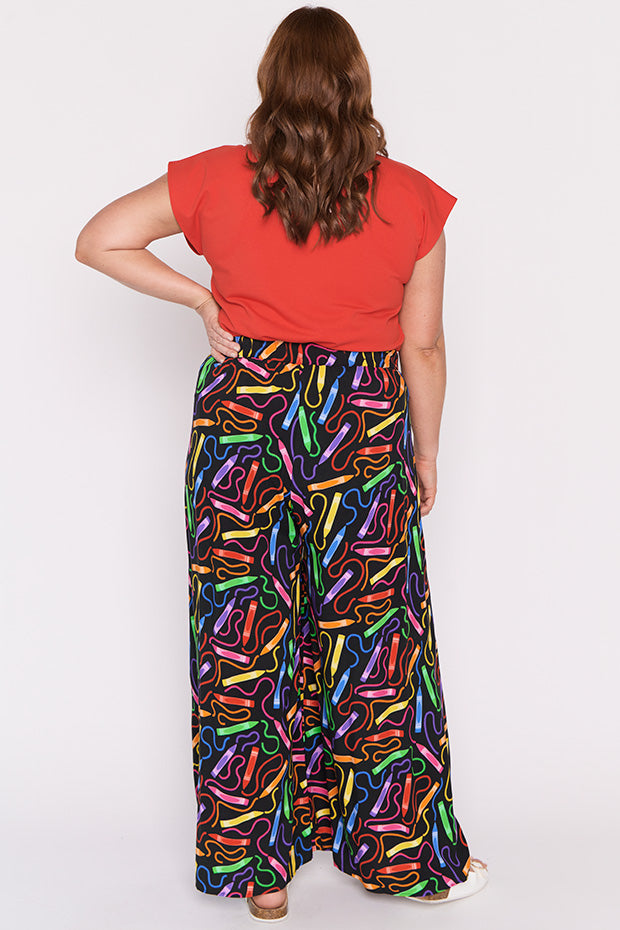 Xane Crazy Crayons Pant – Crazy Crayons wide leg pants