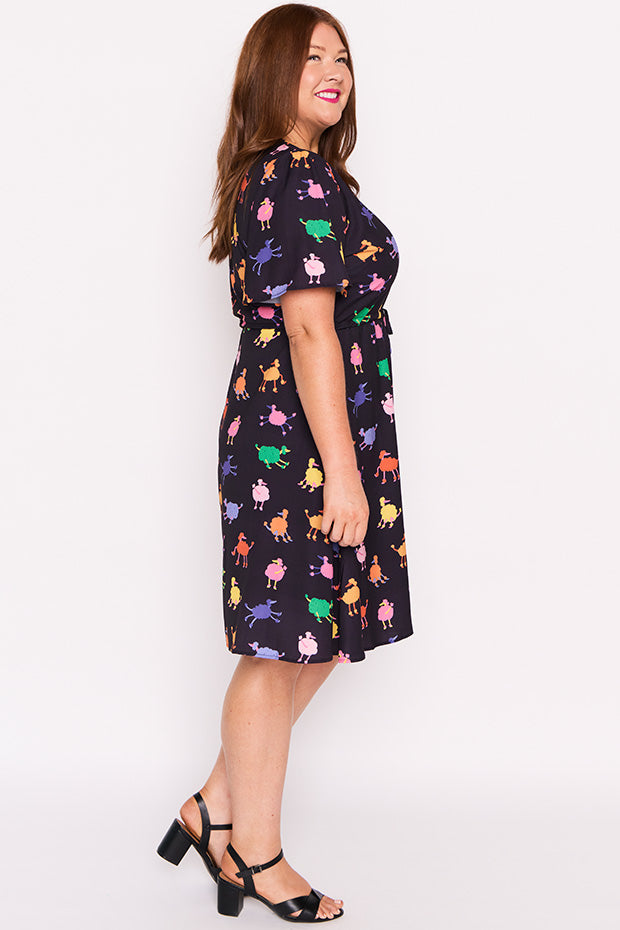 Siena Poodles Dress – Poodles knee length dress
