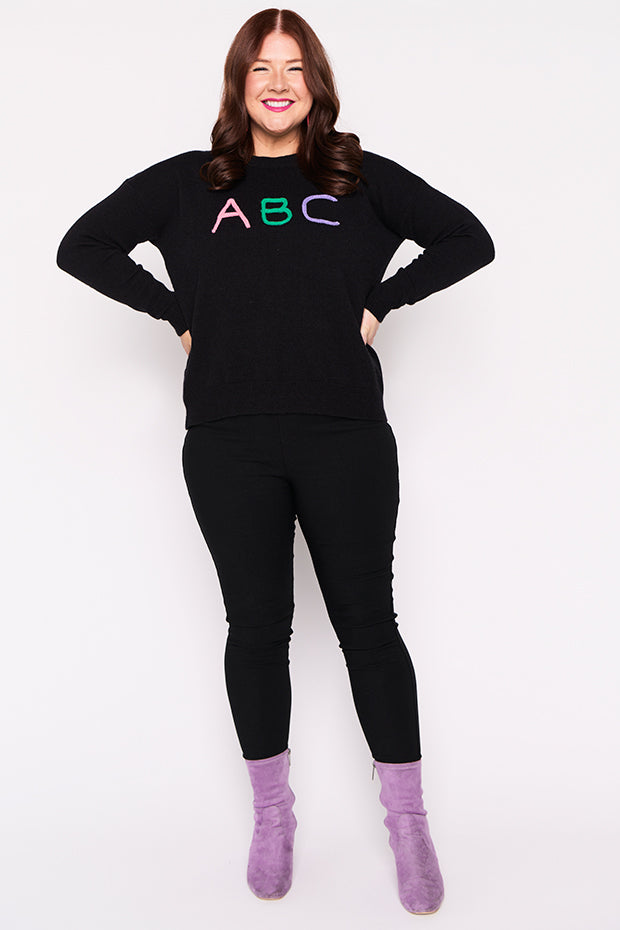 Playschool Black Knit – Black knit jumper