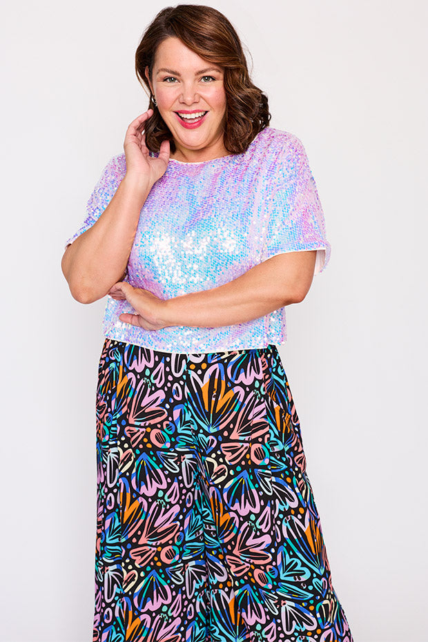 Astra Mermaid Sequin Top – Mermaid Sequin top