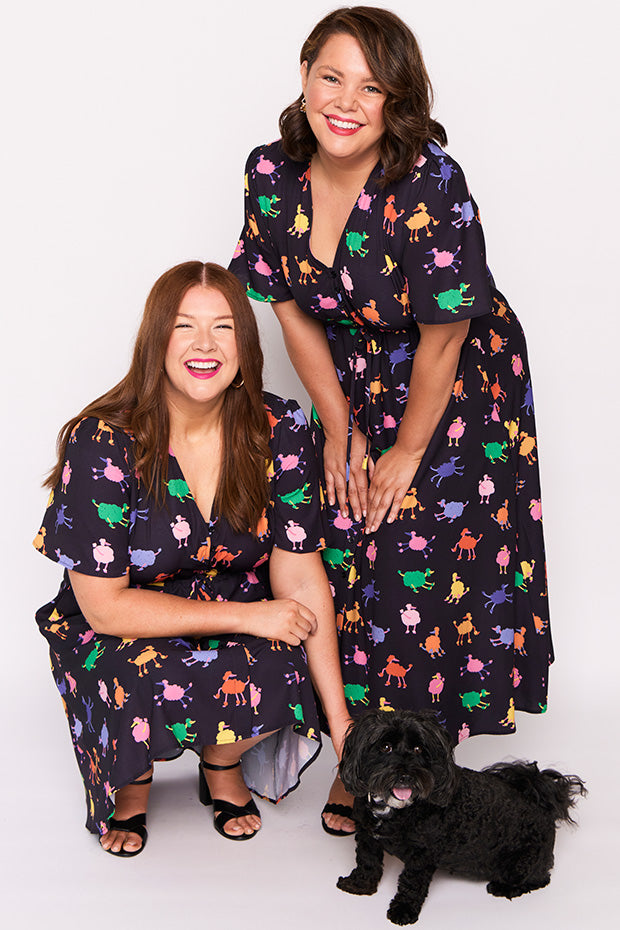 Siena Poodles Dress – Poodles knee length dress