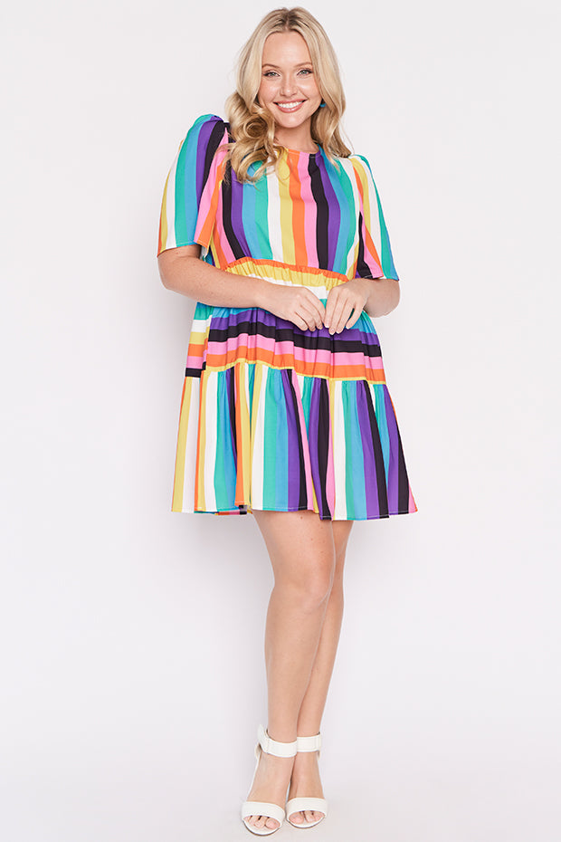 Jackson Kelly Stripe Dress – Kelly Stripe mini dress