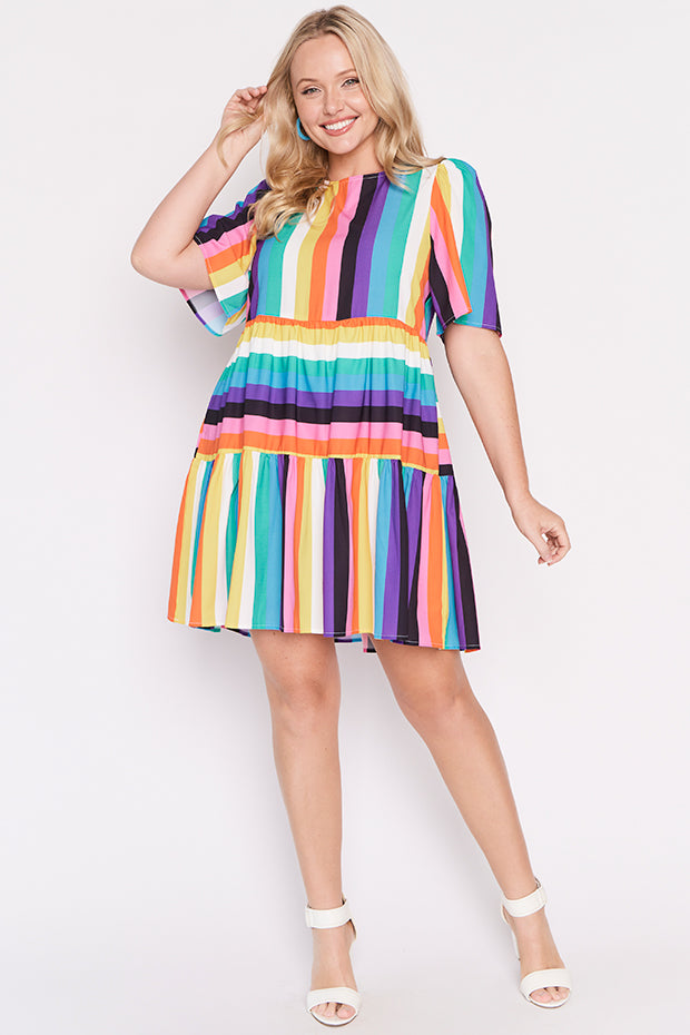 Jackson Kelly Stripe Dress – Kelly Stripe mini dress