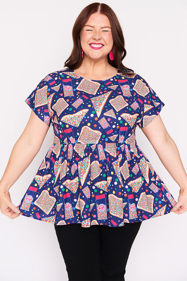 Betty Fairy Bread Top – Fairy Bread loose top