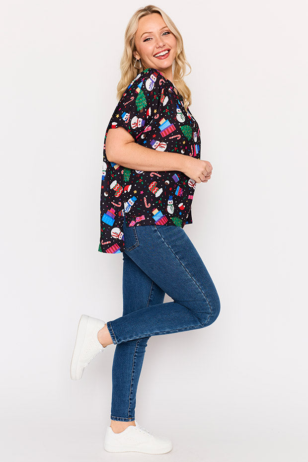 Serena Jolly Christmas Top – Jolly Christmas top