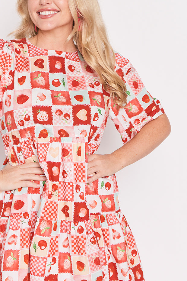 Isadora Cherry Pop Dress – Cherry Pop mini dress