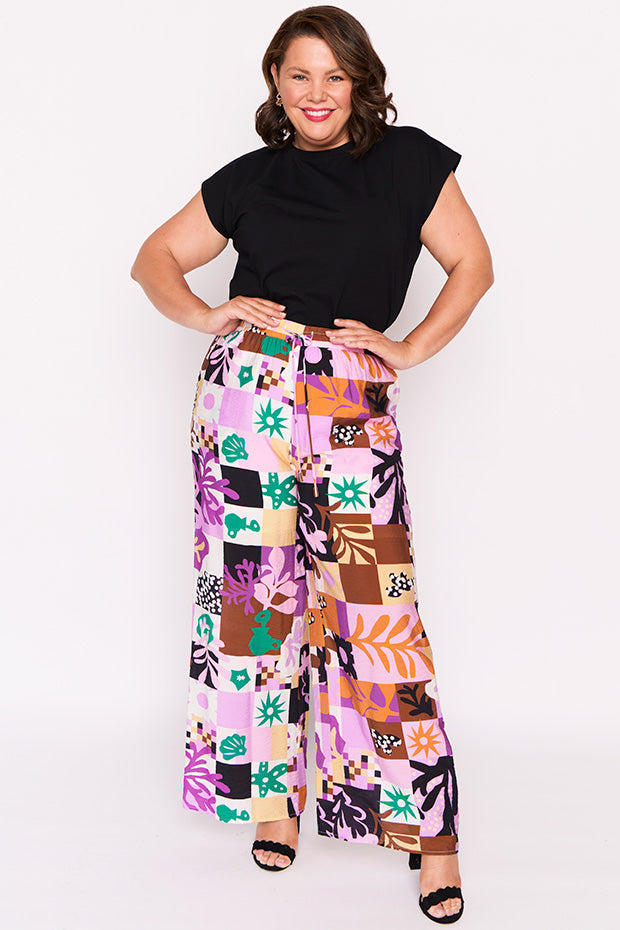Teonna Petal Parade Pant – Petal Parade wide leg pants