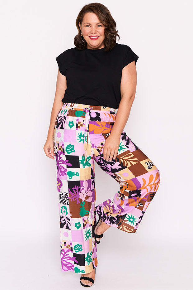 Teonna Petal Parade Pant – Petal Parade wide leg pants