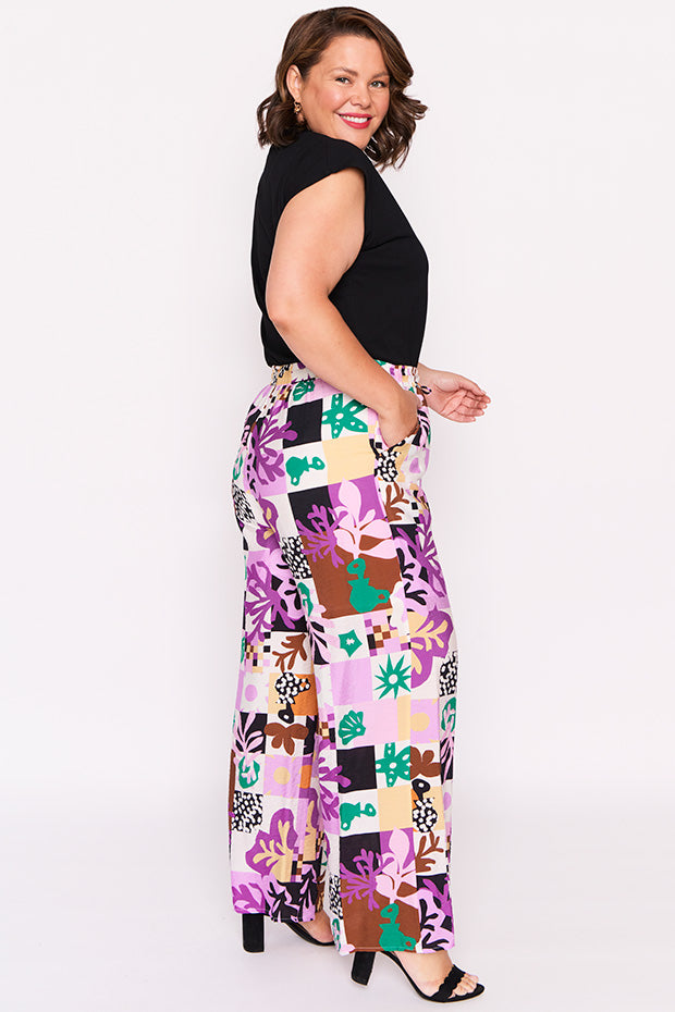 Teonna Petal Parade Pant – Petal Parade wide leg pants