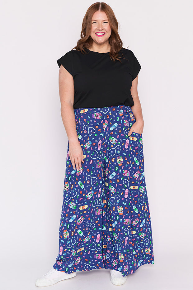 Xane Happy Health Pant – Happy Health wide leg pants