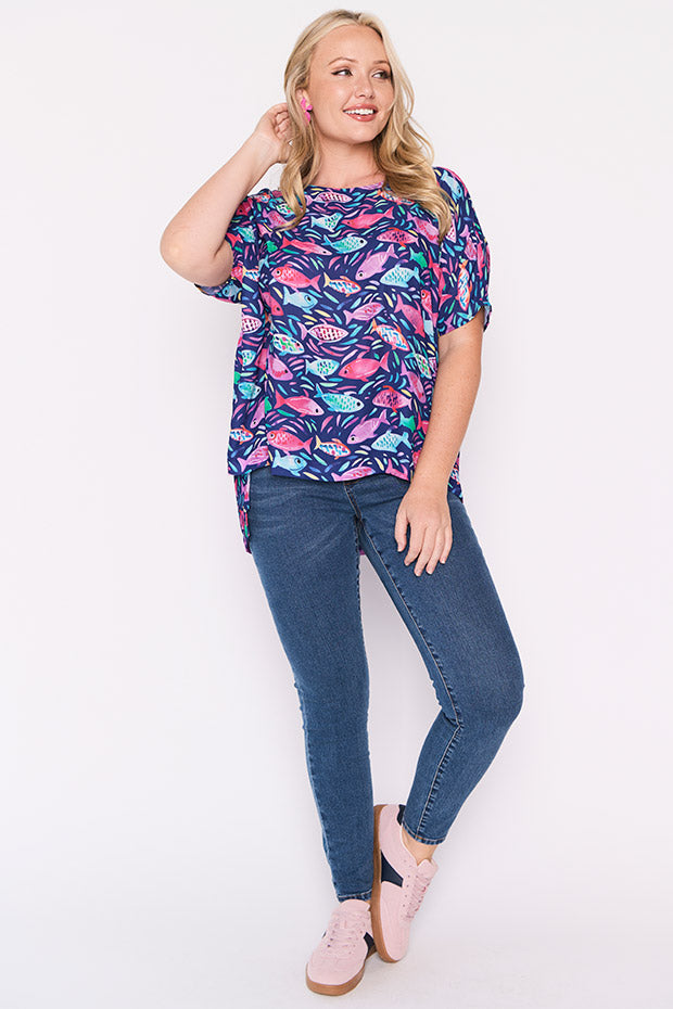 Serena Keep Swimming Top – Keep Swimming top