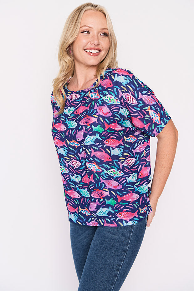 Serena Keep Swimming Top – Keep Swimming top