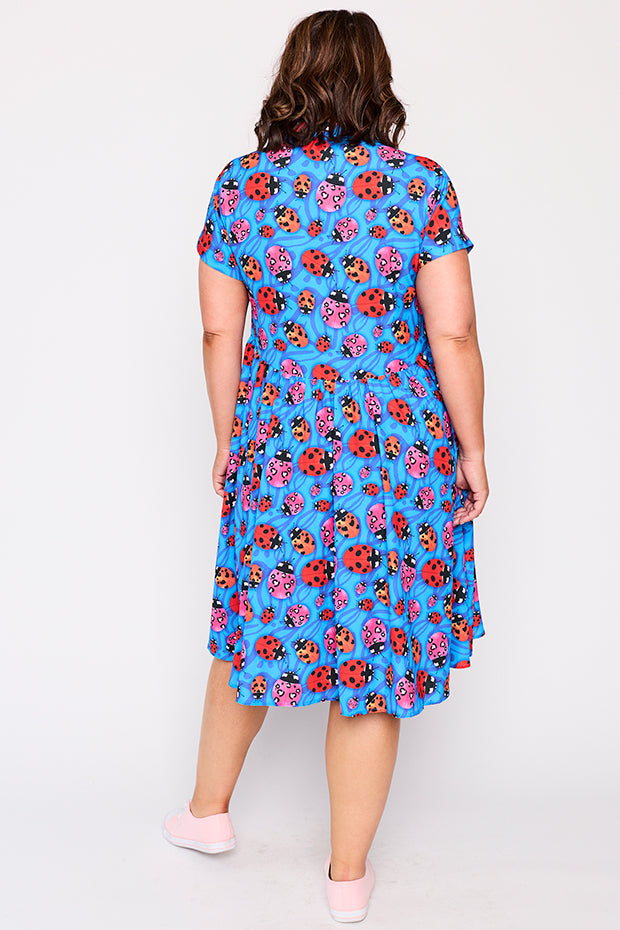 Frankie Ladybug Dress – Ladybug shirt dress