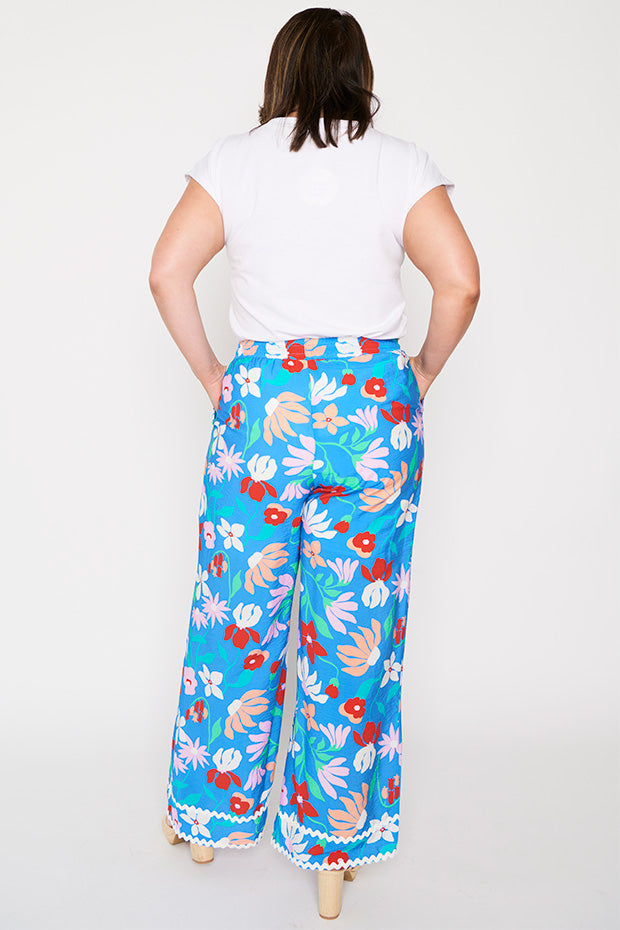 Mariah Fionas Flowers Pant – Fionas Flowers wide leg pants