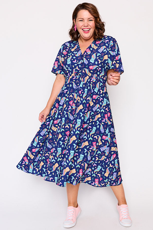 Marley Purrmaids Dress – Purrmaids midi dress