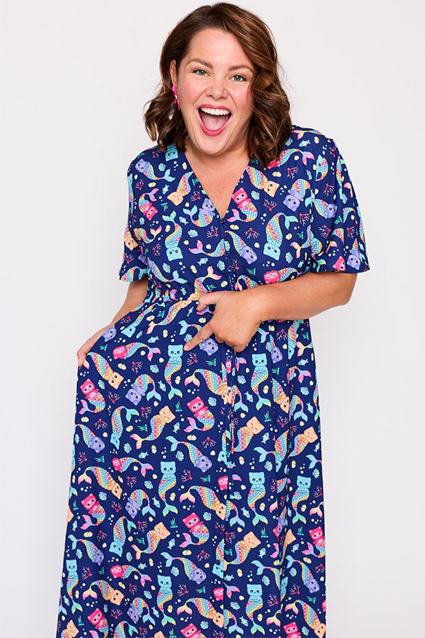 Marley Purrmaids Dress – Purrmaids midi dress