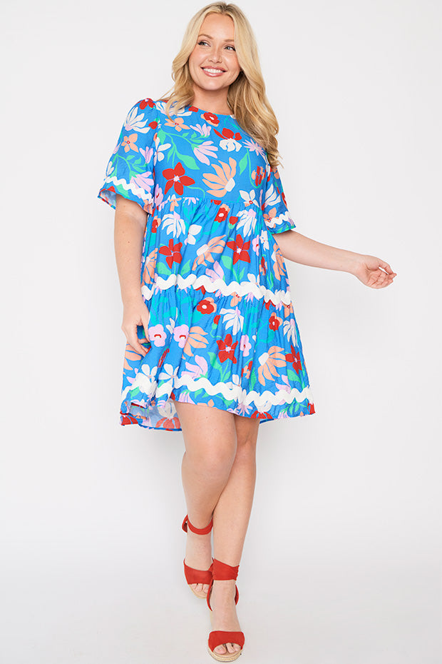 Tamisha Fionas Flowers Dress – Fionas Flowers mini dress