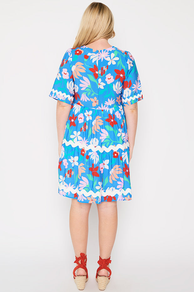 Tamisha Fionas Flowers Dress – Fionas Flowers mini dress