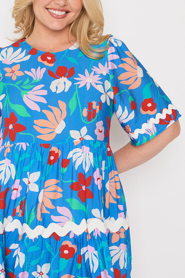 Tamisha Fionas Flowers Dress – Fionas Flowers mini dress