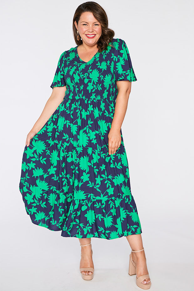 Lynette Green Ivy Dress – Green Ivy maxi dress