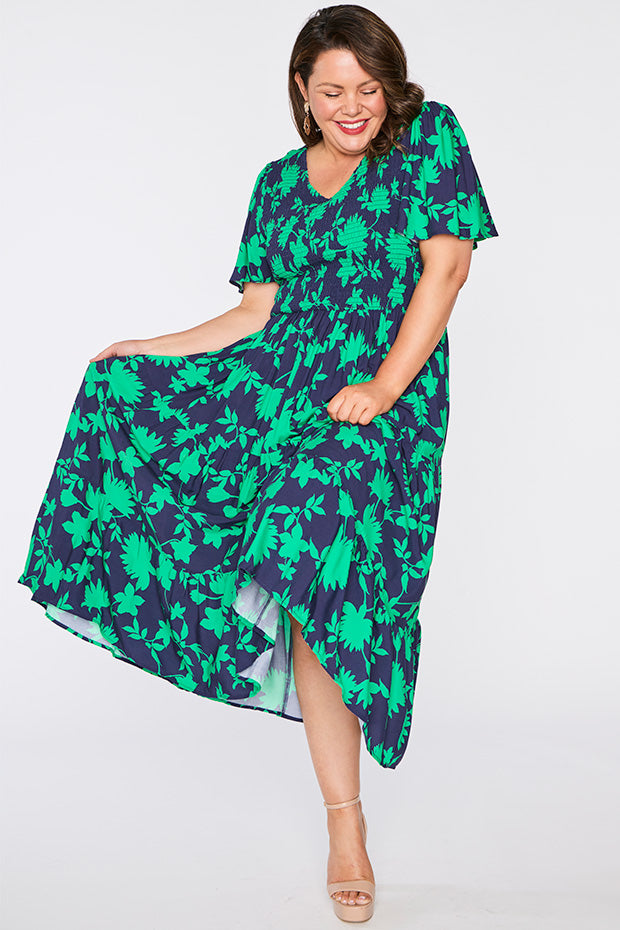 Lynette Green Ivy Dress – Green Ivy maxi dress