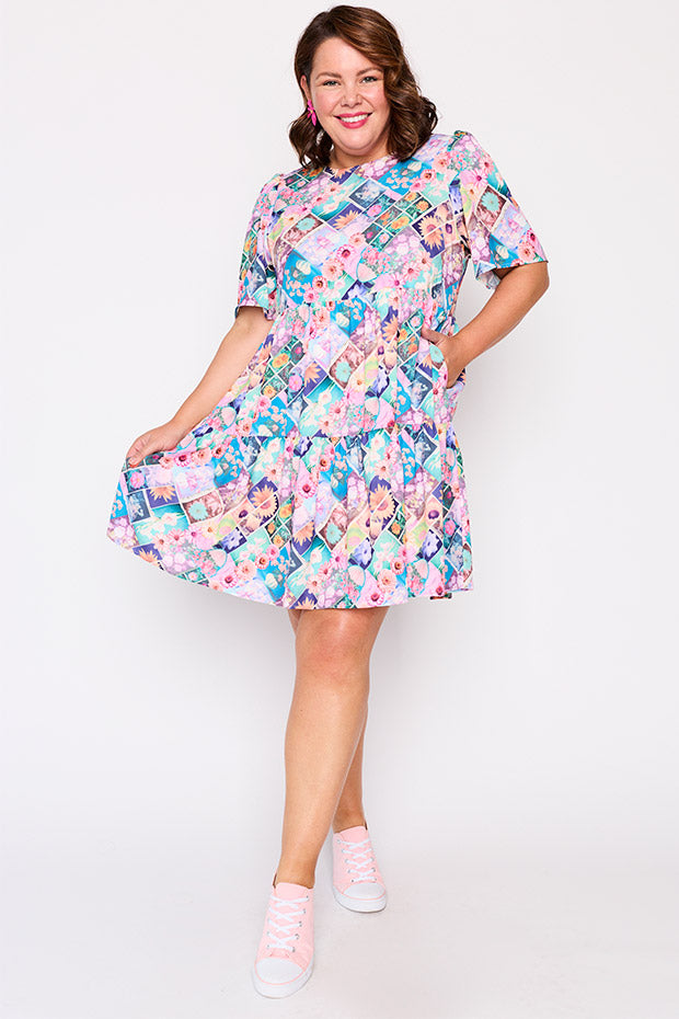 Jackson Petal Portraits Dress – Petal Portraits mini dress