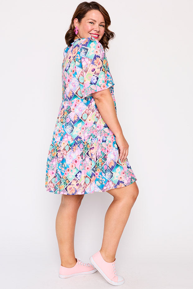 Jackson Petal Portraits Dress – Petal Portraits mini dress