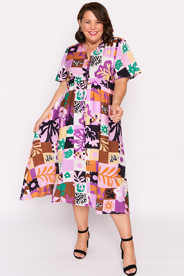 Mary Petal Parade Dress – Petal Parade midi dress