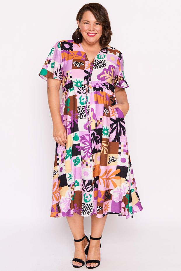 Mary Petal Parade Dress – Petal Parade midi dress
