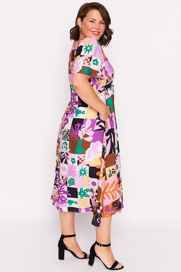 Mary Petal Parade Dress – Petal Parade midi dress