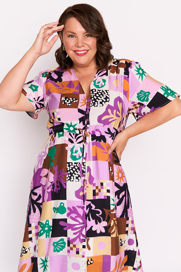 Mary Petal Parade Dress – Petal Parade midi dress