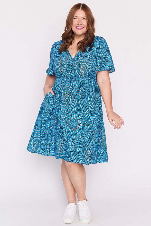 Jaz Plenty Of Water Dress – Plenty Of Water knee length dress