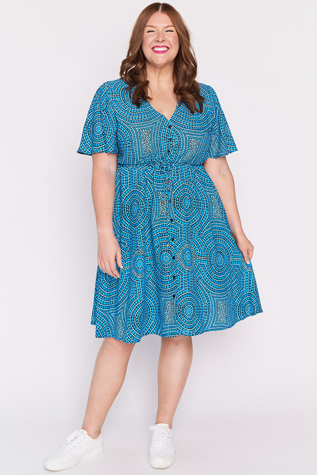 Jaz Plenty Of Water Dress – Plenty Of Water knee length dress