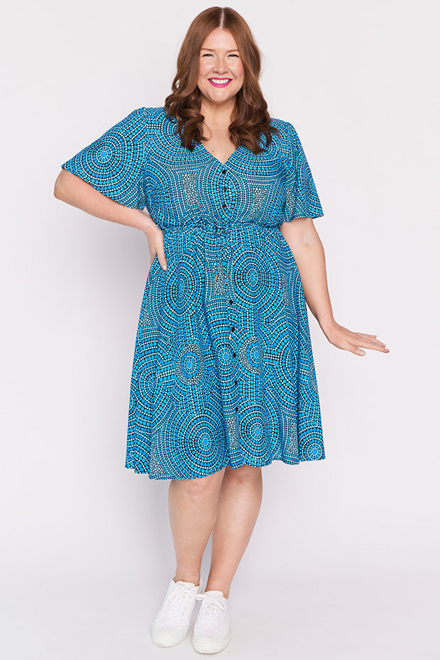 Jaz Plenty Of Water Dress – Plenty Of Water knee length dress