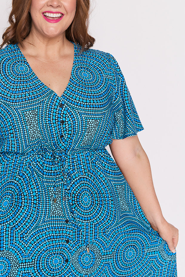 Jaz Plenty Of Water Dress – Plenty Of Water knee length dress