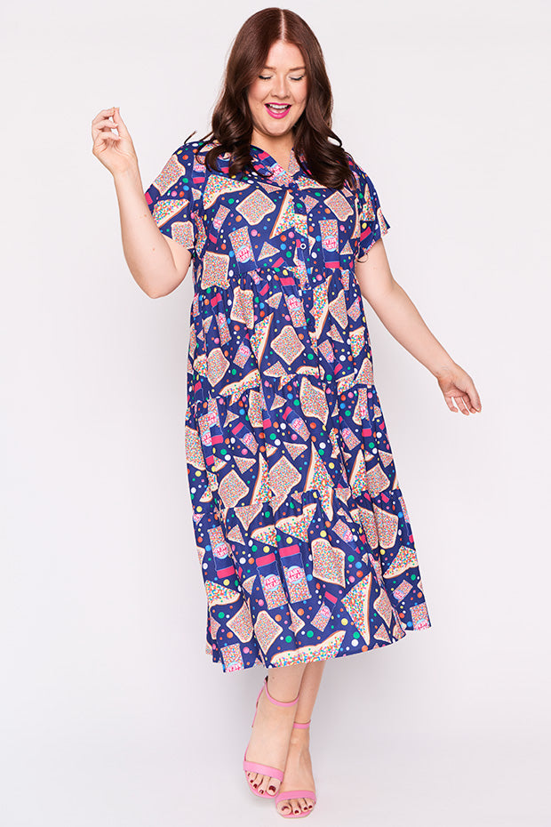 Perry Fairy Bread Dress – Fairy Bread shirt dress