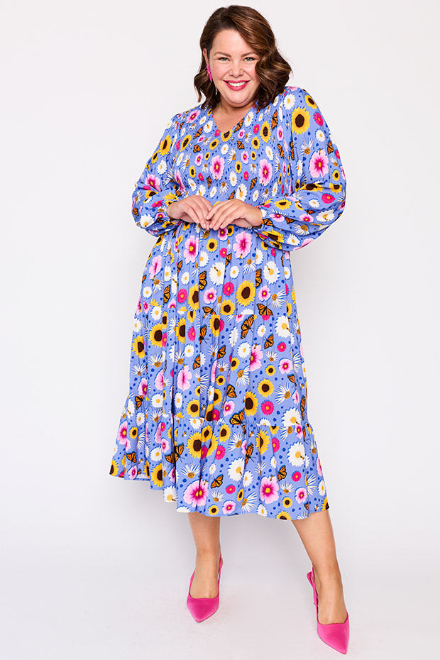 Maeve Sun Blossom Dress – Sun Blossom maxi dress