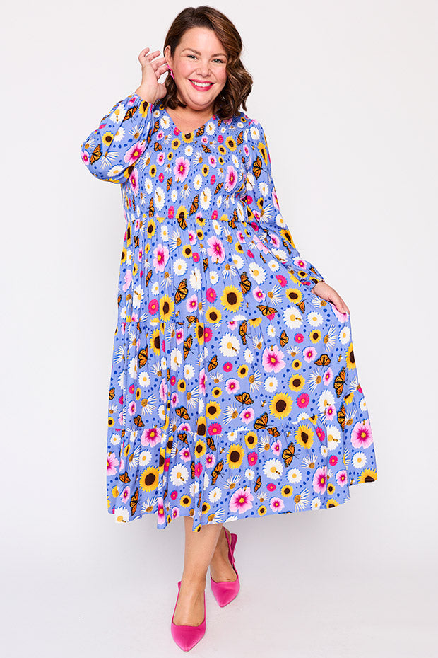 Maeve Sun Blossom Dress – Sun Blossom maxi dress