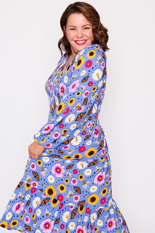 Maeve Sun Blossom Dress – Sun Blossom maxi dress