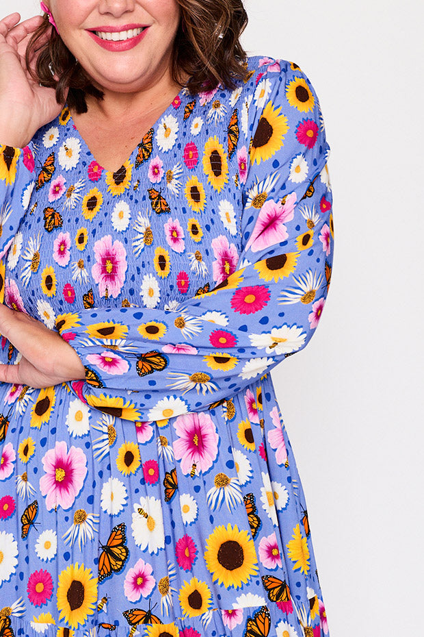 Maeve Sun Blossom Dress – Sun Blossom maxi dress