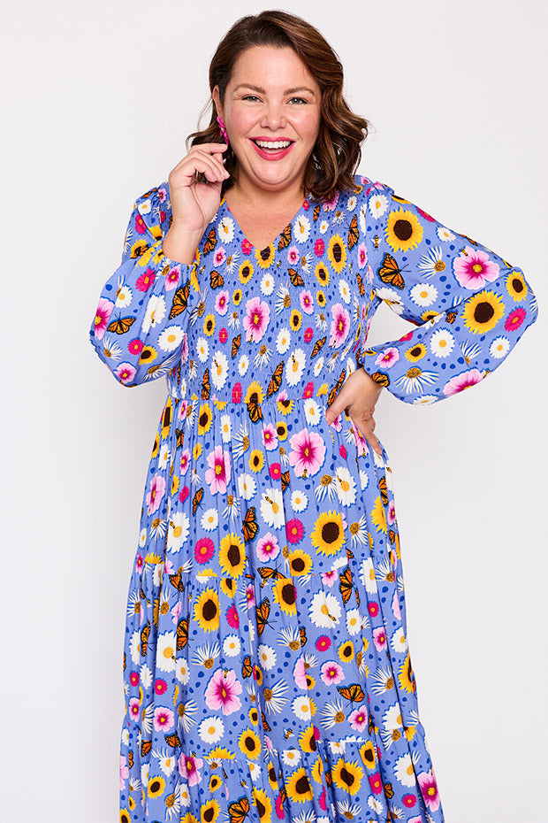 Maeve Sun Blossom Dress – Sun Blossom maxi dress