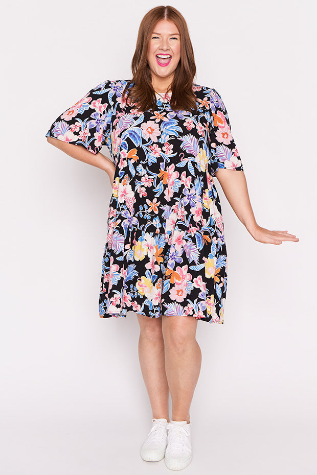 Izzie Playful Paradise Dress – Playful Paradise mini dress