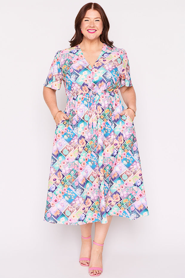 Marley Petal Portraits Dress – Petal Portraits midi dress