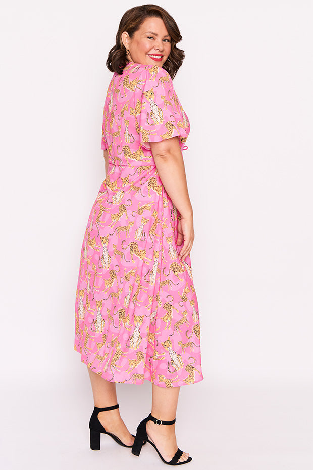 Marley Leopardess Dress – Leopardess midi dress