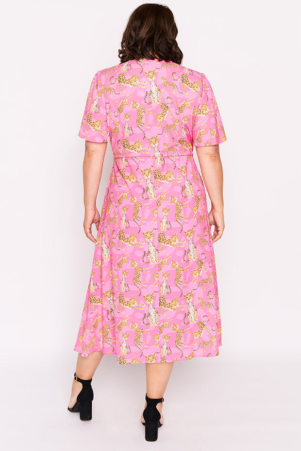 Marley Leopardess Dress – Leopardess midi dress