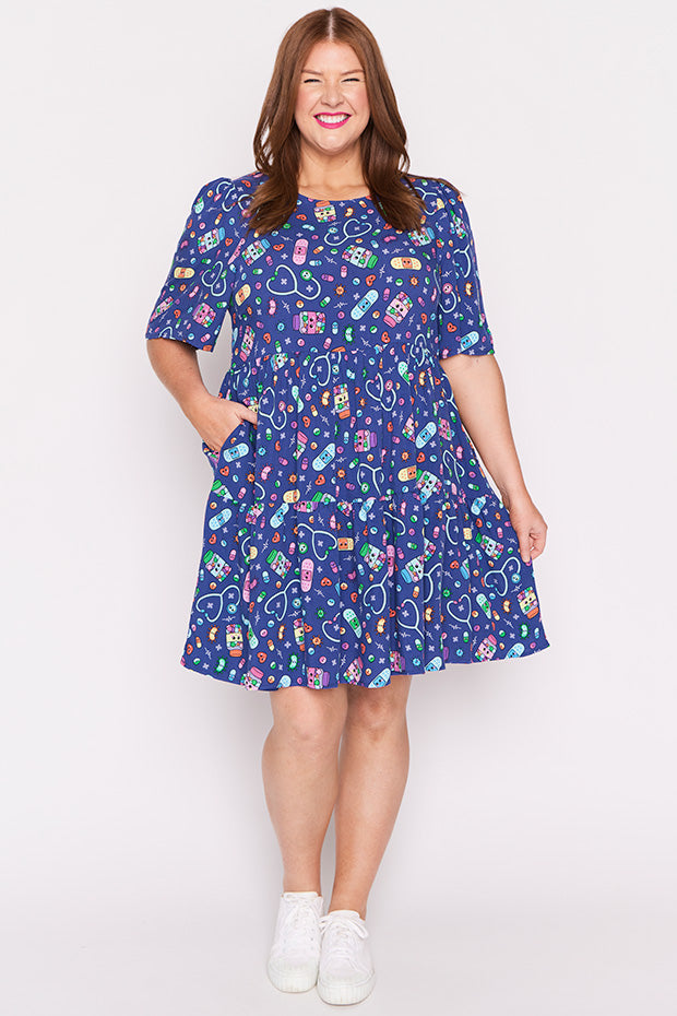 Izzie Happy Health Dress – Happy Health mini dress